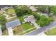 Bird's-eye view of a house with a pool and yard at 603 Antilla Ave, Altamonte Springs, FL 32714