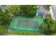 Overhead view of a tennis court in a community at 200 Maitland Ave # 174, Altamonte Springs, FL 32701