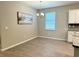 Dining area with tile floor and a large window at 17926 Hither Hills Cir, Winter Garden, FL 34787