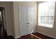 Double door closet in bedroom with natural light at 6214 Stevenson Dr # 201, Orlando, FL 32835