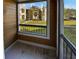 Screened balcony overlooking the community at 4350 Perkinshire Ln # 111, Orlando, FL 32822