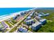Aerial view of community near the beach, highlighting location and buildings at 5300 S Atlantic Ave # 15-403, New Smyrna Beach, FL 32169