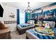 Harry Potter themed bedroom with twin beds at 3982 Lana Ave, Davenport, FL 33897