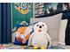 Harry Potter themed bedroom with plush toys and themed decor at 3982 Lana Ave, Davenport, FL 33897