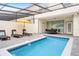 Private plunge pool and patio furniture, great for relaxing at 3982 Lana Ave, Davenport, FL 33897