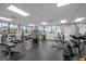 Community gym with a variety of weight and cardio equipment at 2715 Autumn Green Dr, Orlando, FL 32822