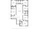 Second floor plan showcasing multiple bedrooms and a Gathering room at 1586 Lima Ave, Kissimmee, FL 34747
