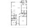 Main floor plan including kitchen, living room, and primary bedroom at 1586 Lima Ave, Kissimmee, FL 34747