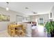 Bright kitchen with breakfast bar and view into living area at 2524 Dover Glen Cir, Orlando, FL 32828