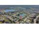 Aerial view showcasing home's location in a quiet residential neighborhood at 2524 Dover Glen Cir, Orlando, FL 32828