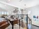 Home office with built-in shelving and a large desk at 15680 Panther Lake Dr, Winter Garden, FL 34787