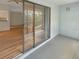 Private balcony accessible through sliding glass doors at 232 Riverbend Dr # 201, Altamonte Springs, FL 32714
