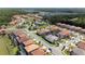 Aerial view showcasing the community and home location at 2588 Shanti Dr, Kissimmee, FL 34746