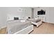 Guest bedroom with two twin beds, dresser, and TV at 2588 Shanti Dr, Kissimmee, FL 34746