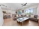 Open concept living room and kitchen at 2588 Shanti Dr, Kissimmee, FL 34746