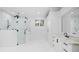 Spa-like bathroom with a large walk-in shower and modern vanity at 9832 Laurel Valley Dr, Windermere, FL 34786