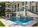 Stunning pool, spa, and waterfall feature at 9832 Laurel Valley Dr, Windermere, FL 34786