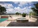 Spacious pool and spa area with lake views at 16716 Artimino Loop, Montverde, FL 34756