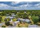 Aerial perspective of a neighborhood with houses and tree-lined streets at 17775 Se 101St Ct, Summerfield, FL 34491