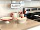 Kitchen countertop with modern appliances and stylish decor at 2178 Cooper Bell Pl, Kissimmee, FL 34747