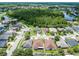 Aerial view of houses and community at 17843 Golden Leaf Ln, Orlando, FL 32820