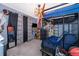 Bedroom with bunk bed, futon, and ample storage at 132 Robbins Rest Cir, Davenport, FL 33896