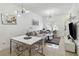 Modern living room with an open floor plan and stylish decor at 2211 San Vittorino Cir # 105, Kissimmee, FL 34741