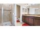 Double vanity bathroom with shower and toilet at 8940 Azalea Sands Ln # 8940, Davenport, FL 33896
