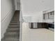 Modern kitchen with island and stainless steel appliances at 2609 Bright Jewel St # 2909, Kissimmee, FL 34746