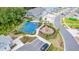 Aerial view showing a playground and basketball court at 2609 Bright Jewel St # 2909, Kissimmee, FL 34746