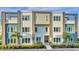 Modern building exterior with blue and gray accents at 7770 Sandy Ridge Dr # 227, Reunion, FL 34747