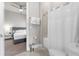 Clean bathroom with bathtub and shower at 7770 Sandy Ridge Dr # 227, Reunion, FL 34747