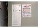 Indoor air handler unit with installation details at 30053 Island Club Dr, Tavares, FL 32778
