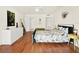 Spacious bedroom with hardwood floors and a calming atmosphere at 530 E Central Blvd # 802, Orlando, FL 32801