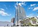 High-rise building exterior with modern design and city views at 150 E Robinson St # 1709, Orlando, FL 32801