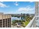 Balcony offering breathtaking views of the lake and cityscape at 150 E Robinson St # 1709, Orlando, FL 32801