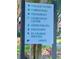 Sign listing community amenities and locations at 4739 Spring Grove Ln, Leesburg, Fl, FL 34748