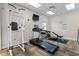 Fitness center includes treadmills and other cardio equipment at 5300 S Atlantic Ave # 8-207, New Smyrna Beach, FL 32169