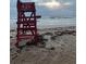 Lifeguard stand on beach at 5300 S Atlantic Ave # 8-207, New Smyrna Beach, FL 32169
