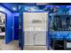 Laundry room with washer and dryer, Avatar mural, and blue walls at 3954 Lana Ave, Davenport, FL 33897