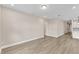 Spacious living room with hardwood floors and neutral walls at 3116 Legends Preserve Dr, Daytona Beach, FL 32124