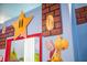 Super Mario themed bedroom with fun wall decor at 4546 Narrative Ln, Kissimmee, FL 34746
