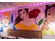 Princess-themed mural featuring Belle, Cinderella, and Tiana at 4546 Narrative Ln, Kissimmee, FL 34746