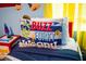 Toy Story themed bed with Buzz and Forky pillow at 4546 Narrative Ln, Kissimmee, FL 34746
