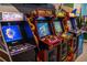 Fun game room with classic arcade games like Mortal Kombat and Tempest at 4546 Narrative Ln, Kissimmee, FL 34746