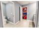 Bathroom with toilet, sink, and access to a Spider-Personal themed bedroom at 4546 Narrative Ln, Kissimmee, FL 34746