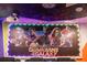 Home theater with Guardians of the Galaxy mural and projector at 4546 Narrative Ln, Kissimmee, FL 34746
