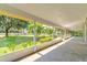 Screened porch overlooking a tranquil backyard at 3202 Misty Morn Ct, St Cloud, FL 34771