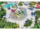 Community waterpark with slides and a splash pad for  at 7481 Marker Ave, Kissimmee, FL 34747