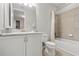 Bathroom with tub and shower at 7481 Marker Ave, Kissimmee, FL 34747